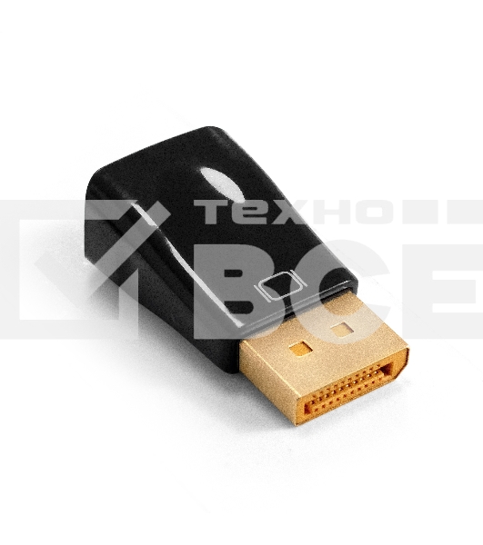 Переходник DisplayPort-VGA ExeGate EX-DPM-VGAF (20M/15F)