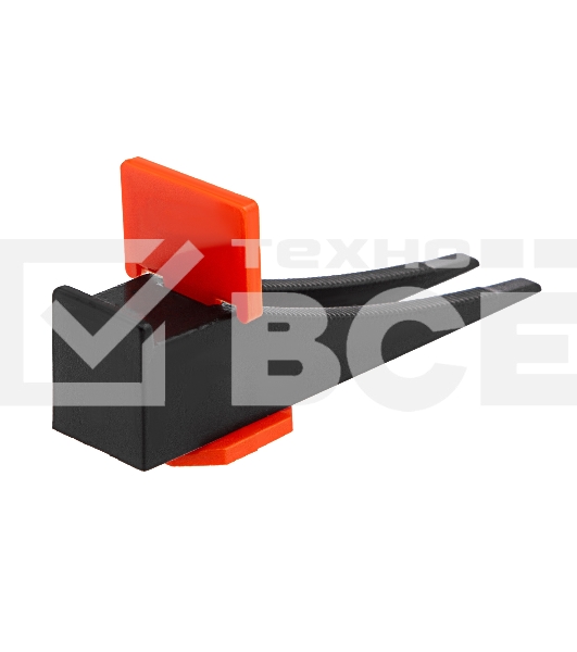 Система выравнивания плитки СВП - комплект: зажим + клин 250/250 шт. Сибртех