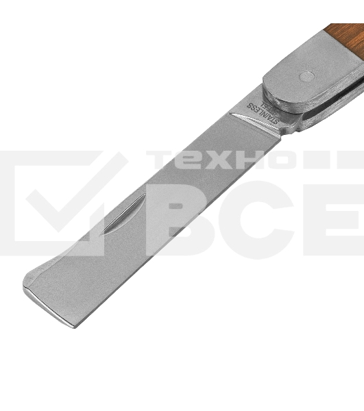 Нож PALISAD 79002  садовый 173мм складной копулировочный дерев.ручка