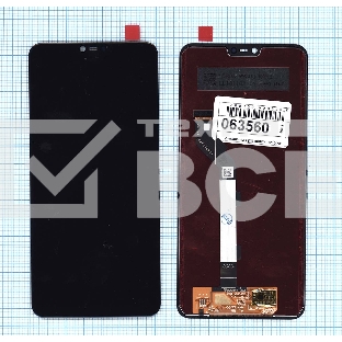 Дисплей для Xiaomi Mi 8 Lite в сборе с тачскрином черный