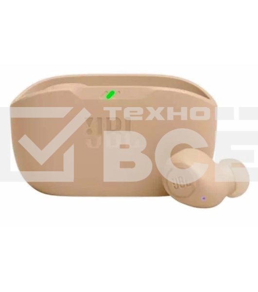 Наушники JBL JBLWBUDSBEG бежевый