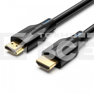 Кабель Vention HDMI 2.1 Cable 1M Black Metal Type