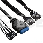 Компьютерный корпус Miditower ExeGate AA-440U-AA350 (ATX, AA350 8 см, 2*USB+1*USB3.0, аудио, черный) Exegate EX290177RUS, фото6