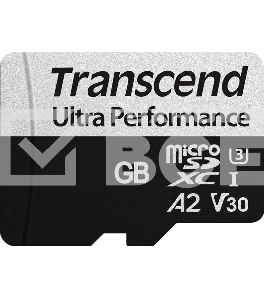 Флеш-накопитель Transcend Карта памяти 128GB UHS-I U3 microSD w/ adapter  A2 Ultra Performance R/W:160/125 MB/s