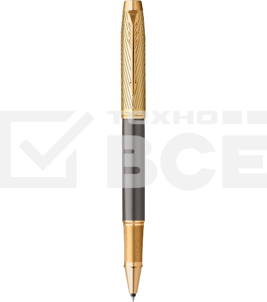 Ручка роллер Parker IM Premium Pioneers T329 (2200955) Arrow Grey GT F черн. черн. подар.кор.