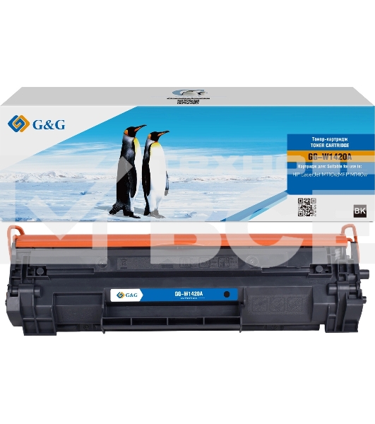 Картридж лазерный G&G GG-W1420A (W1420A) черный (950 стр.) для HP LJ M110w/MFP M140w