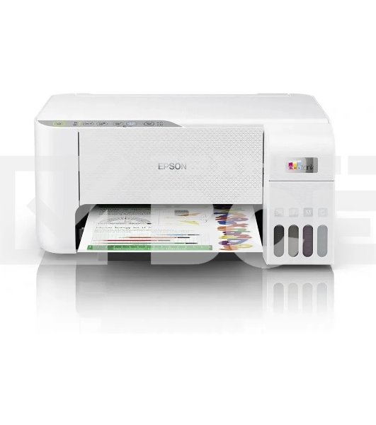 МФУ струйный Epson L3256 (C11CJ67407/C11CJ67414/C11CJ67421/C11CJ67519/C11CJ67504/C11CJ67524/C11CJ67516), A4 цветное, печ. до 10 стр/мин. (ч/б) до 5 стр/мин. (цвет), 1440 x 5760 dpi (печать) 1200x2400dpi (скан.), USB, Wi-Fi