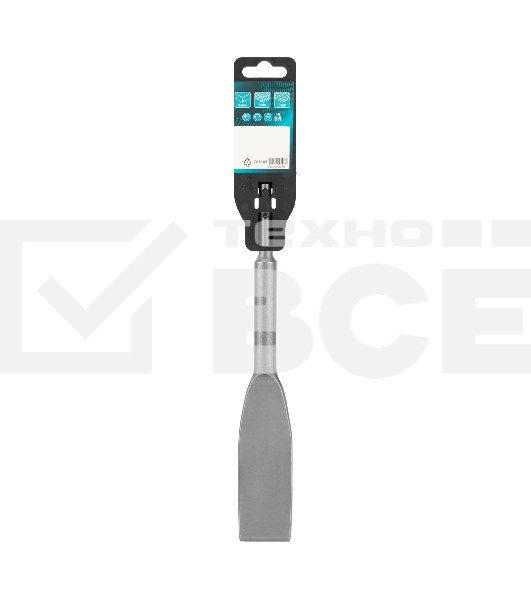 Зубило плоское, изогнутое 40 x 260мм, CrMo, SDS PLUS Gross