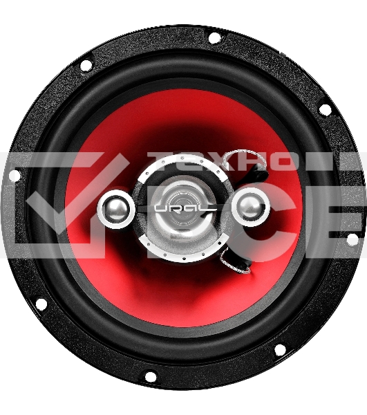 Колонки автомобильные Ural DDB AS-D1741 190Вт 16см (6.5дюйм) (ком.:2кол.) коаксиальные четырехполосные