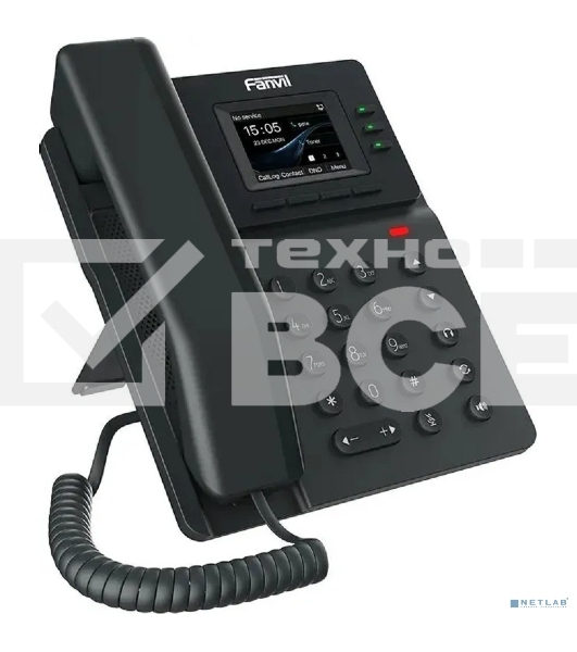 Телефон IP Fanvil V60P черный