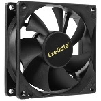 Вентилятор 12В DC ExeGate ExtraSilent ES08025S2P (80x80x25 мм, Sleeve bearing (подшипник скольжения), 2pin, 1900RPM, 20dBA), фото6