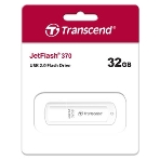 Флешка USB Transcend JetFlash 370 (TS32GJF370), 32Gb, USB 2.0, R/W 12/5, белый, фото12