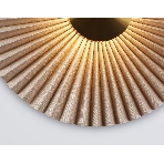 Настенный светильник Ambrella light LH72643 BR/WH латунь/бежевый 6W 3000K D300*100, фото5