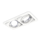 Комплект встраиваемого поворотного светильника Ambrella light XC7663002 SWH/PSL белый песок/серебро полированное MR16 GU5.3 (C7663, N7022), фото3