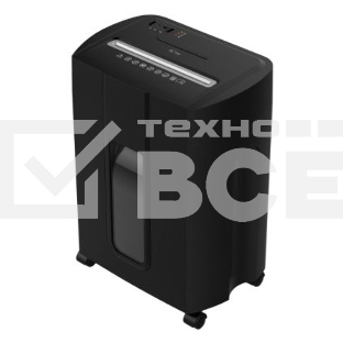 Шредер Office Kit S170-3.9x38 (секр.P-4)/фрагменты/16лист./22лтр./скрепки/скобы/пл.карты/CD