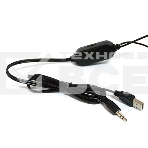 Колонки Dialog AST-20UP - акустические колонки 2.0, 6W RMS, Cherry , питание от USB, фото7