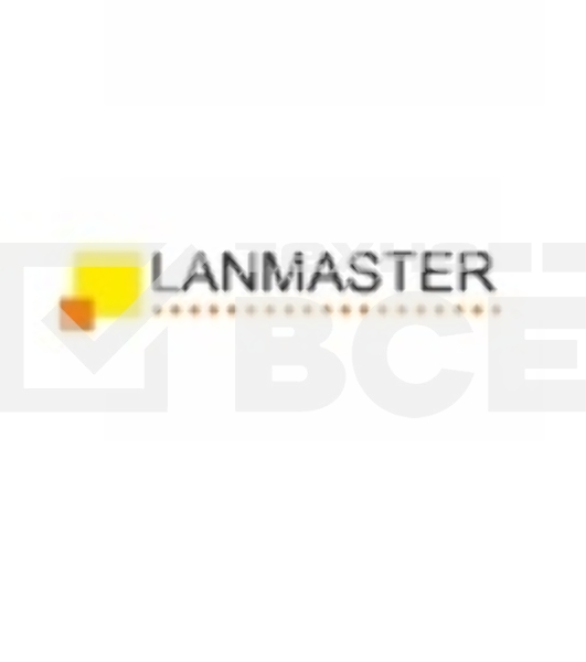 Патч-корд LANMASTER LSZH UTP кат.6, 0.5 м, зеленый