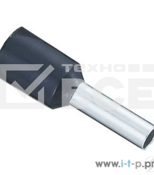 Наконечник штыревой втулочный изол. НШвИ 1.5-8 (уп.50шт) EKF nhvi-1.5-8
