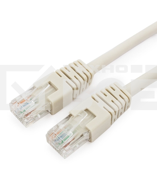 Патч-корд UTP Cablexpert кат.6, 0.25м, литой, многожильный (серый)