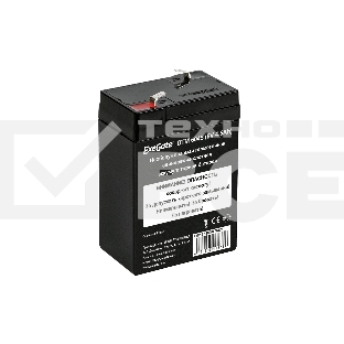 Батарея ExeGate DTM 6045 (6V 4.5Ah), клеммы F1