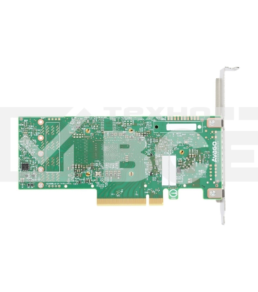 Контролер LSI 9400-8i SGL (05-50008-01), PCIe 3.1 x8 LP, Tri-Mode SAS/SATA/NVMe 12G HBA, 8port(1*int SFF8643), 3408 IOC
