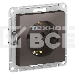 Механизм розетки 1-м СП AtlasDesign с заземл. защ. шторки 16А мокко SchE ATN000645, фото6