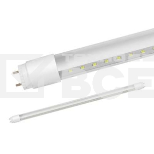 Лампа светодиодная LED-T8R-П-PRO 10Вт 230В G13R 6500К 800Лм 600мм прозр. поворотная IN HOME 4690612030944