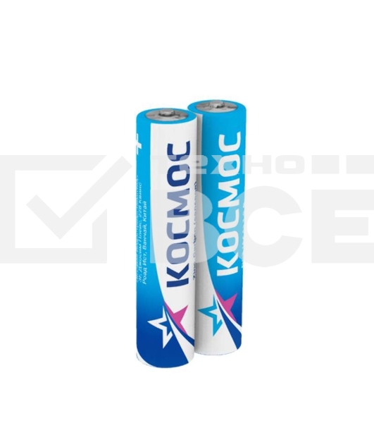 Элемент питания солевой AAA/LR03 (уп.2шт) КОСМОС KOCR03