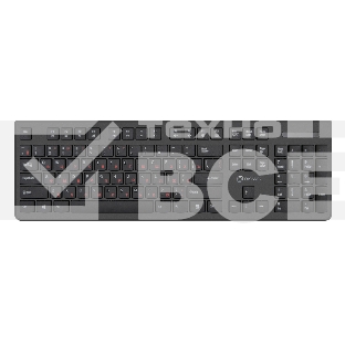 Клавиатура Oklick 505M черный USB slim