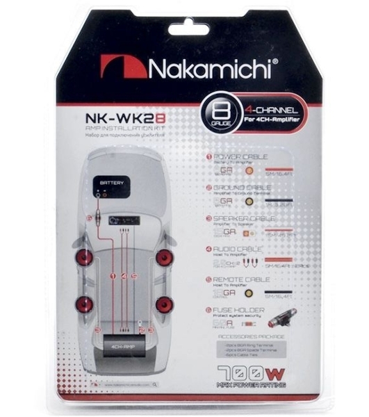 Установочный комплект Nakamichi NAK-NK-WK28 4ch
