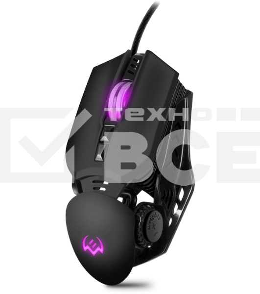 Мышь проводная SVEN RX-G815 черный, 8000 dpi, USB, кнопки - 7