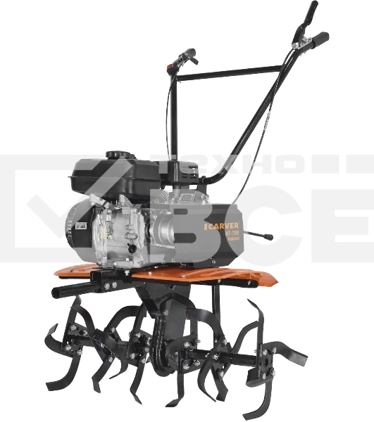 Мотоблок Carver МТ-70W (01.006.00034) бензиновый 5кВт 7л.с.