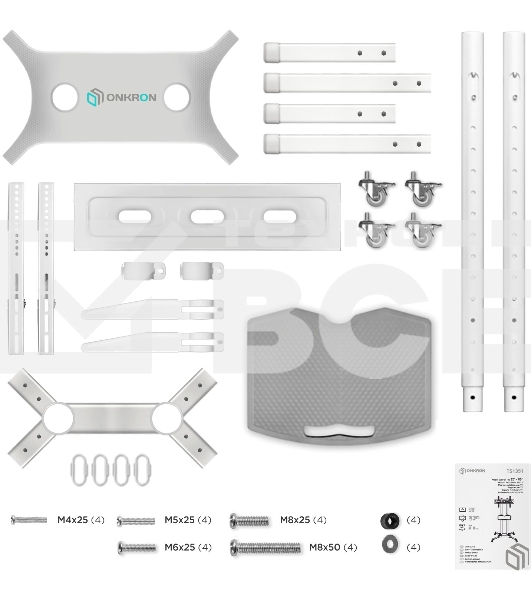 Стойка для телевизора Onkron TS1351 белый 32