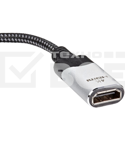 Адаптер miniDisplayPort(M) ---> HDMI(F) 0.15m 4K@60Hz VCOM <CG616M-0.15>