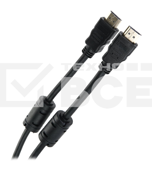 Кабель HDMI-19M - HDMI-19M ver 2.0+3D/Ethernet,2 фильтра 5m Telecom