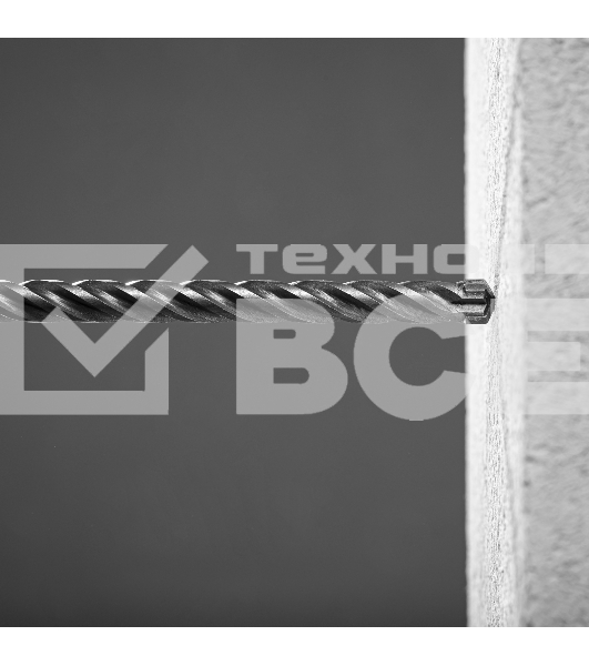 Бур MATRIX по бетону, 10 x 300 мм SDS PLUS 70669