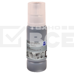 Чернила Cactus CS-EPT07C14 115BK черный пигментный 70 мл для Epson ECOTANK L8160/8180
