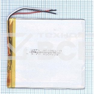 Аккумулятор Li-Pol (батарея) 3*105*110мм 3pin 3.7V/4800mAh