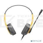 Наушники с микрофоном A4Tech Fstyler FH100U желтый/черный, фото4