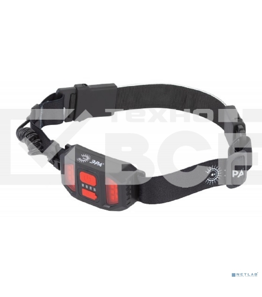 Фонарь налобный ЭРА светодиодный GA-807 'Кибер' аккумуляторный 10Вт COB 3 режима miscro USB