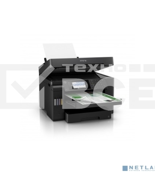 МФУ струйный Epson L15150, (A3, ADF, duplex, 35 стр./мин., Ethernet, Wi-Fi черный)