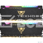 Оперативная память Patriot Viper Steel, DDR4, 32GB (2x16GB), 3200MHz, CL18, с радиатором, RGB, черный, фото3