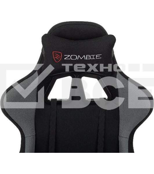 Кресло игровое Zombie Void черный/серый