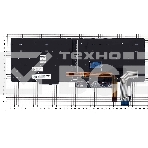 Клавиатура для ноутбука Lenovo ThinkPad T15 черная с подсветкой, фото 1