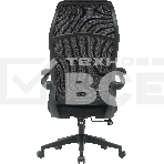 Кресло компьютерное Cactus CS-MC505-BK черный, сиденье черный, сетка/ткань, крестов. пластик, фото7