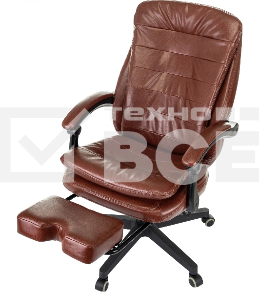 Кресло руководителя Бюрократ T-9950MSG-F/BROWN-PU