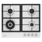 Газовая варочная панель Indesit THPM 642 WS/WH/I, независимая, белый, фото6
