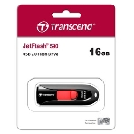 Флешка USB Transcend JetFlash 590 (TS16GJF590K), 16Gb, USB 2.0, R/W 15/5 черный/красный, фото11