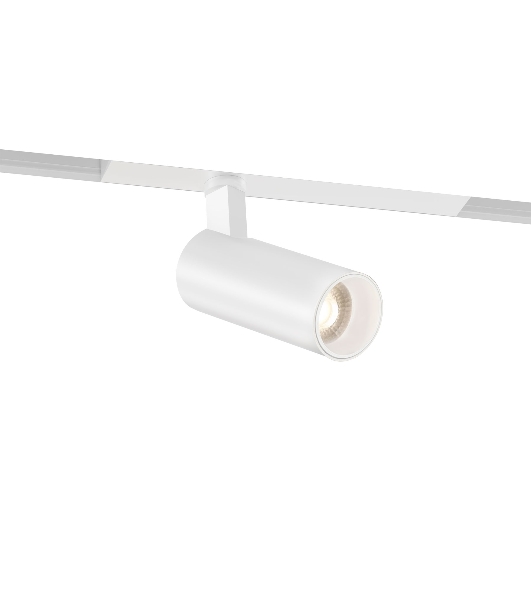 Трековый акцентный светильник Ambrella light GL8001 WH белый IP20 9W 3000-6000K 220V 24° D50*125