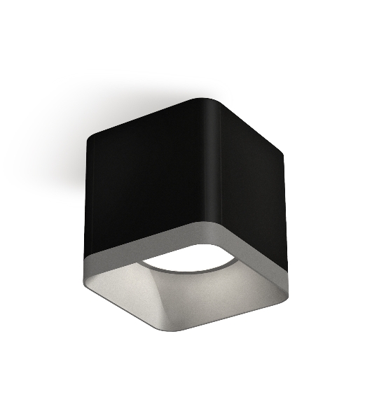 Светильник Ambrella Light XS7806003 SBK/SSL черный песок/серебро песок MR16 GU5.3 (C7806, N7703)